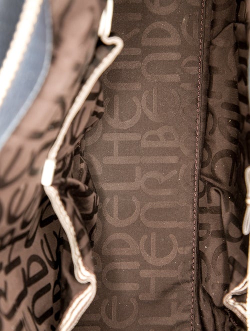 Henri Bendel Embossed Leather Shoulder Bag