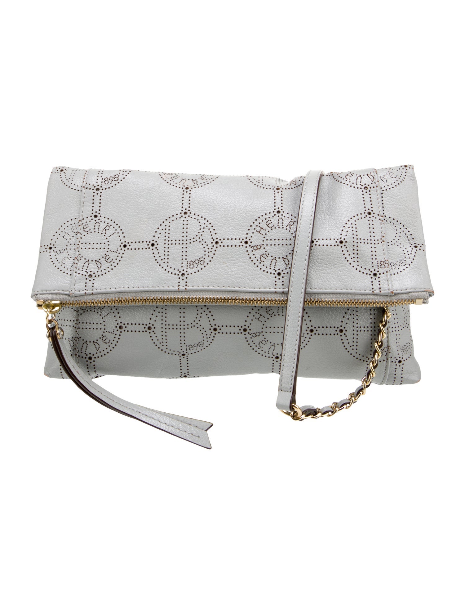 Henri Bendel Leather Clutch