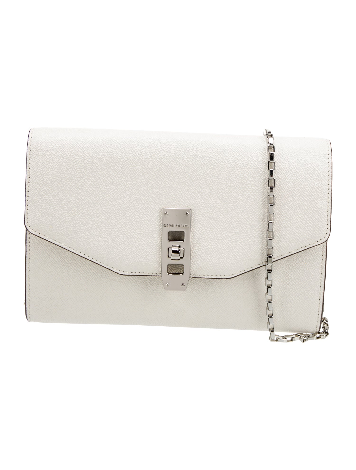 Henri Bendel Leather Clutch