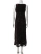 Henri Bendel Lace Pattern Long Dress