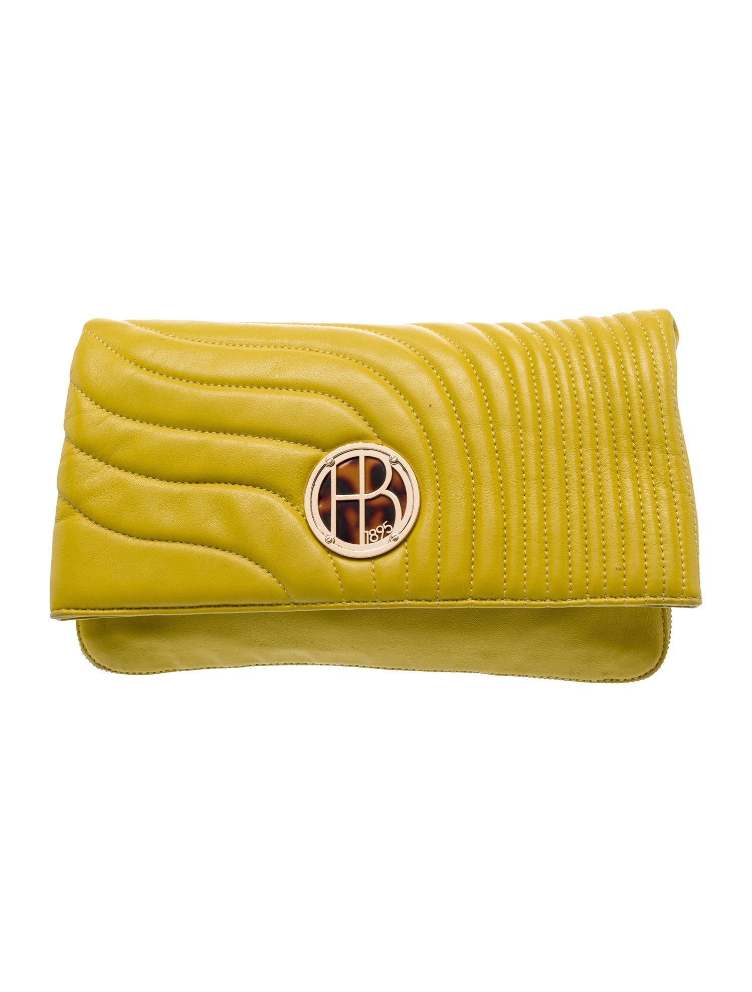 Henri Bendel Leather Clutch