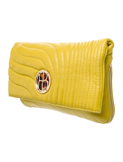 Henri Bendel Leather Clutch