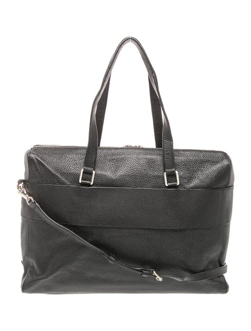 Henri Bendel Leather Weekender Bag