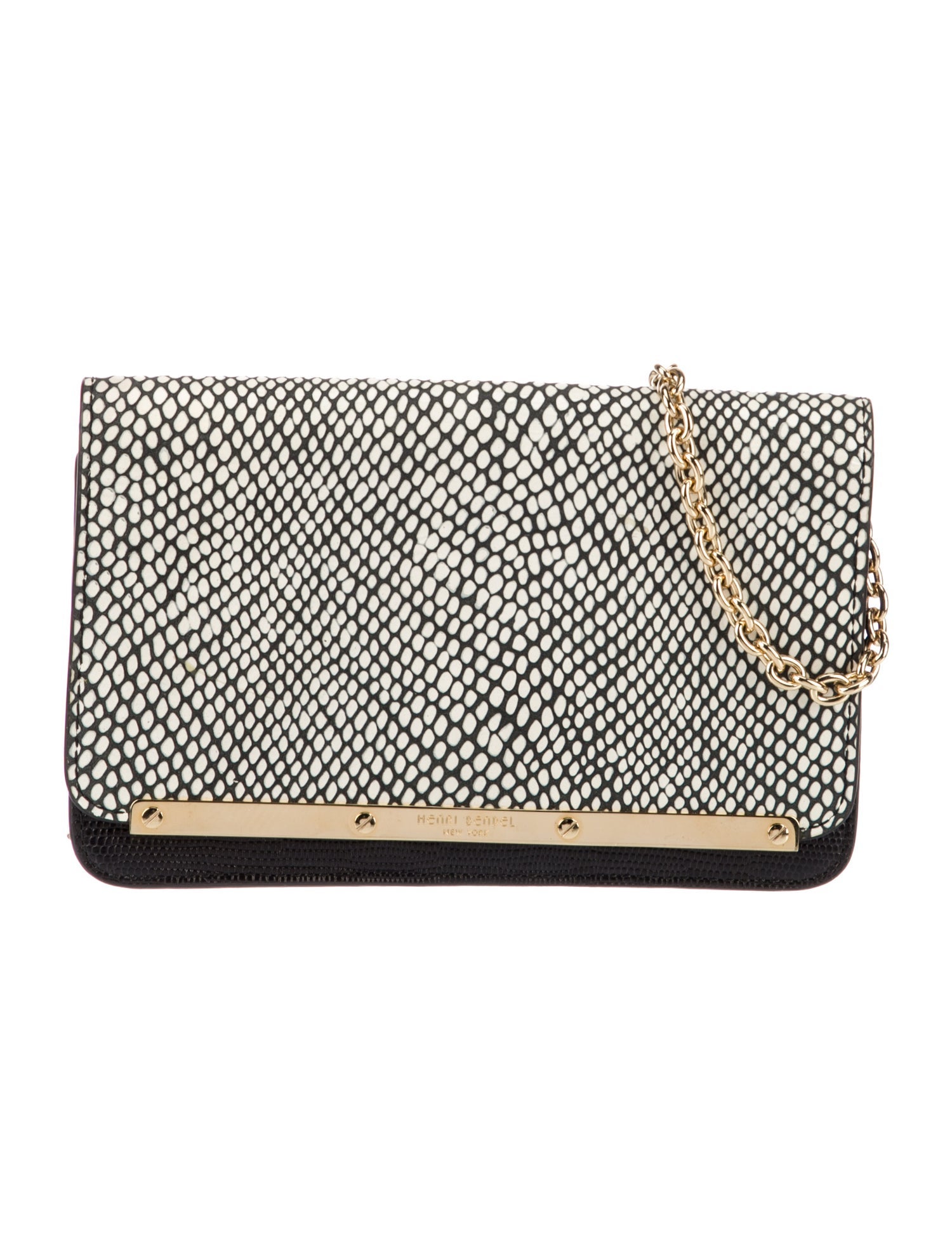 Henri Bendel Leather Shoulder Bag Vintage