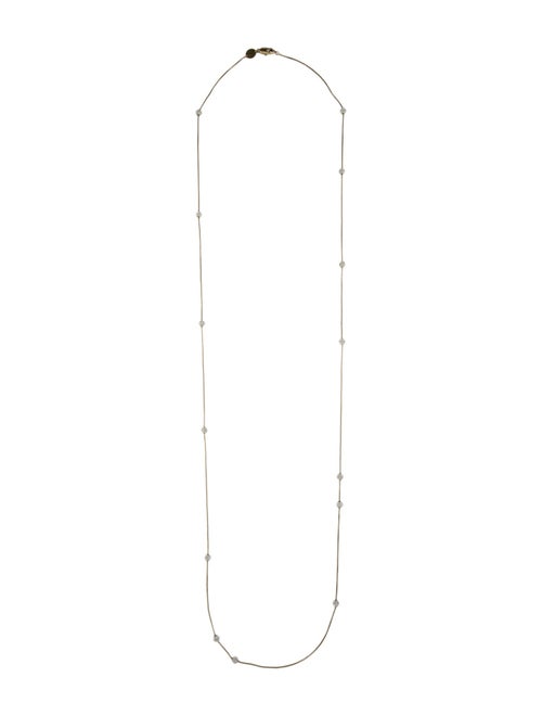 Henri Bendel Crystal Ball Station Necklace