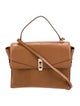 Henri Bendel Embossed Leather Top Handle Bag