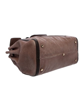 Henri Bendel Leather Top Handle Bag