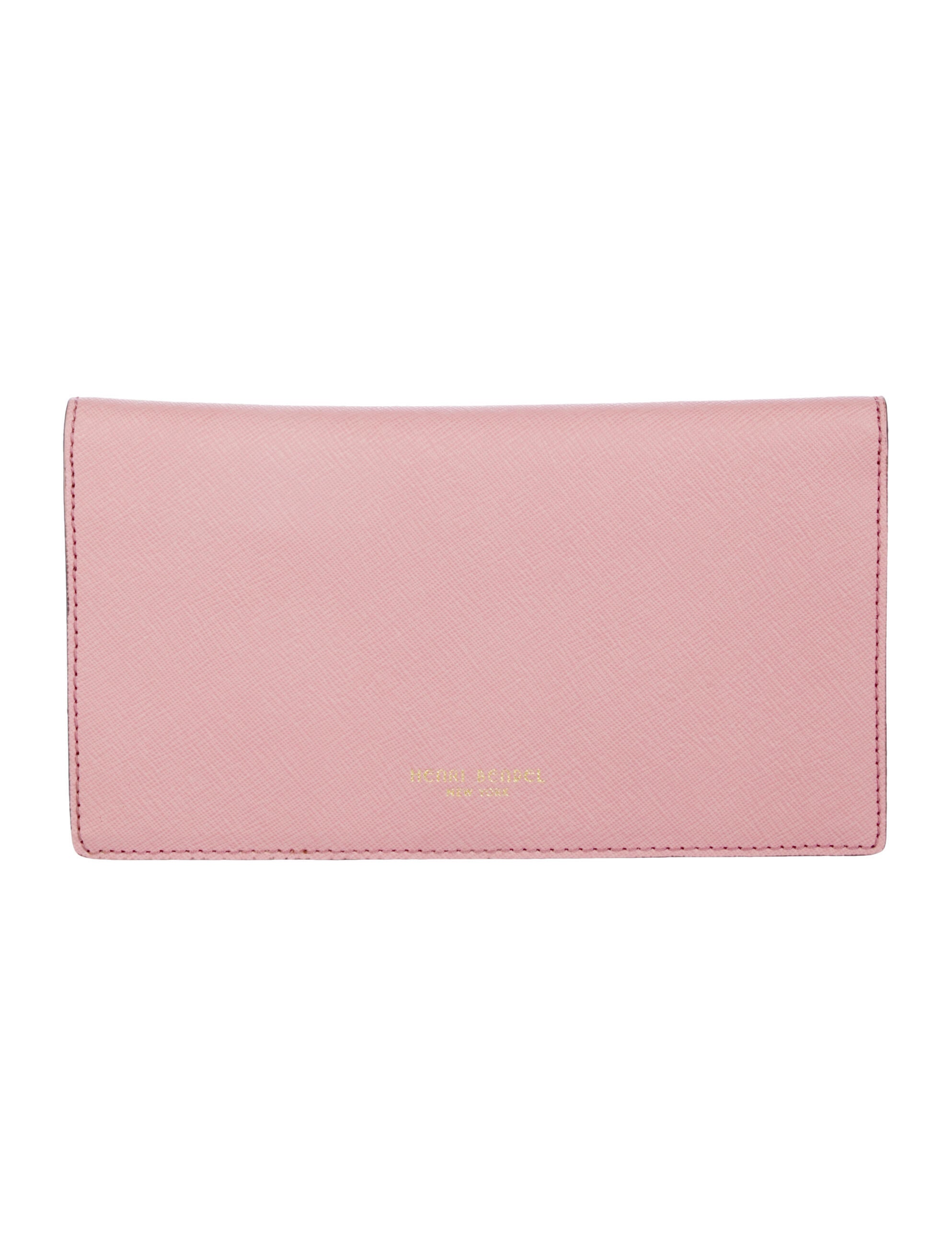 Henri Bendel Leather Bifold Wallet