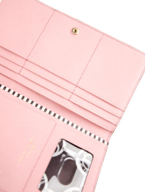 Henri Bendel Leather Bifold Wallet