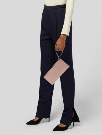 Henri Bendel Leather Clutch