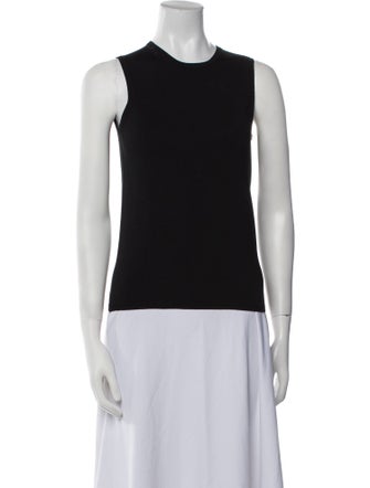 Henri Bendel Silk Crew Neck Sweater