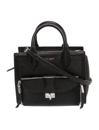 Henri Bendel Leather Top Handle Bag