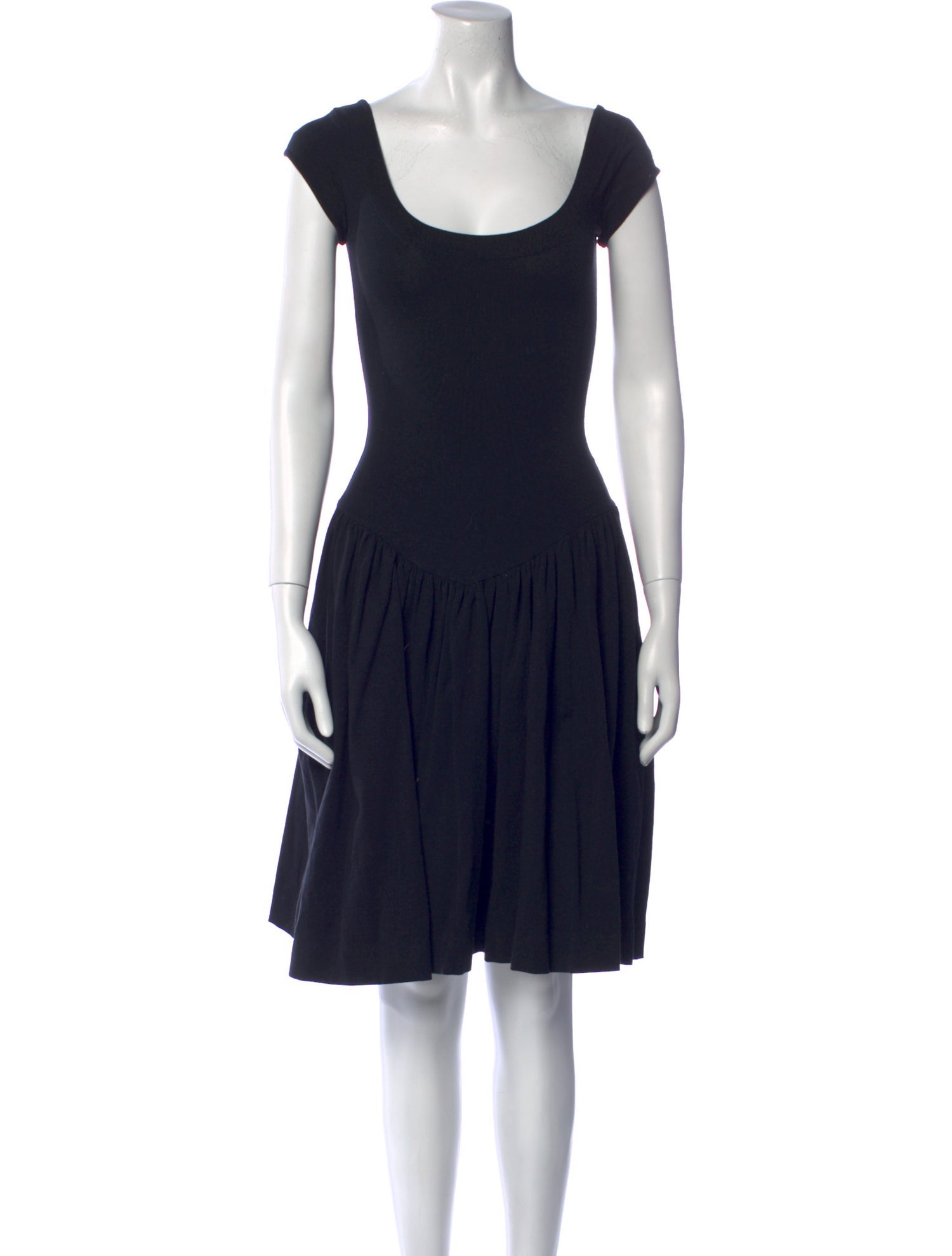 Henri Bendel Scoop Neck Mini Dress