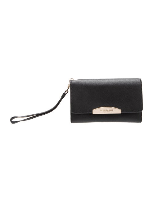 Henri Bendel Saffiano Leather Clutch