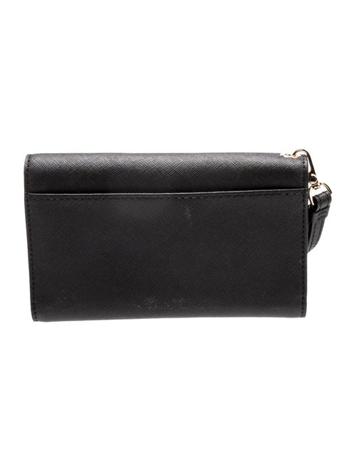 Henri Bendel Saffiano Leather Clutch