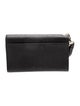 Henri Bendel Saffiano Leather Clutch