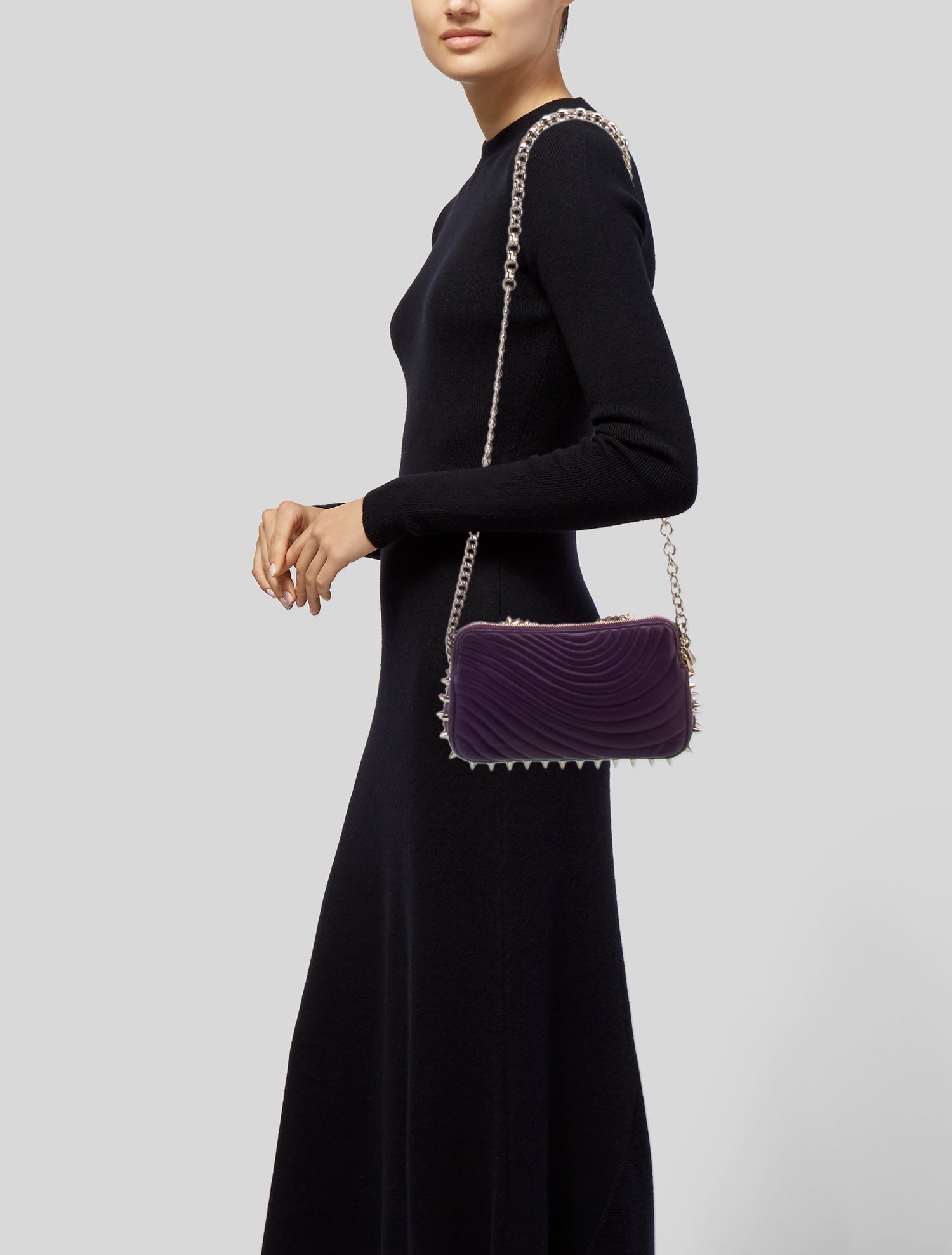 Henri Bendel Leather Evening Bag