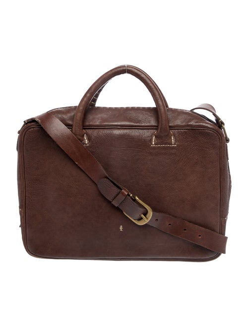 Henry Beguelin Leather Messenger Bag