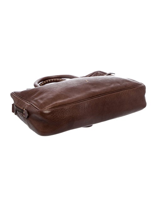 Henry Beguelin Leather Messenger Bag
