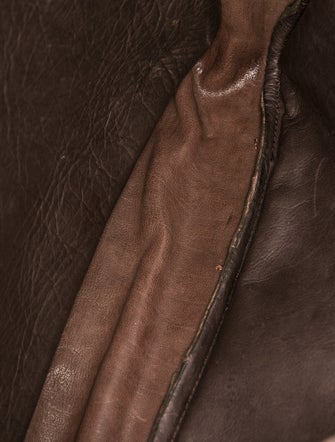 Henry Beguelin Leather Messenger Bag