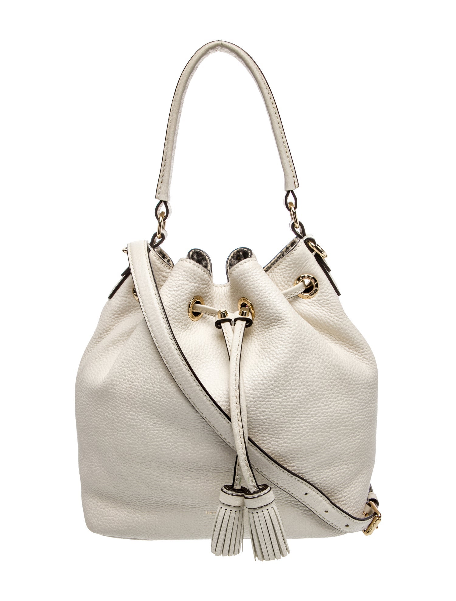 Henri Bendel Leather Bucket Bag