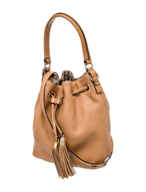 Henri Bendel Leather Bucket Bag