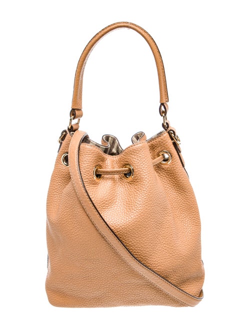 Henri Bendel Leather Bucket Bag