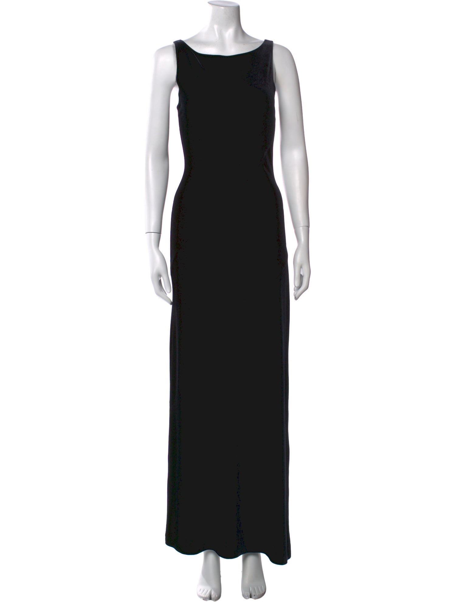 Henri Bendel Scoop Neck Long Dress