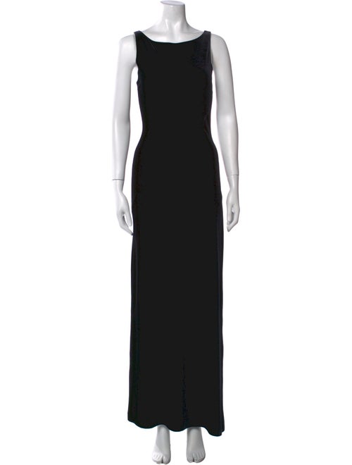 Henri Bendel Scoop Neck Long Dress