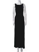 Henri Bendel Scoop Neck Long Dress