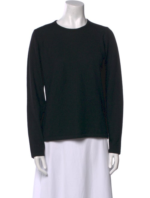 Henri Bendel Merino Wool Crew Neck Sweatshirt