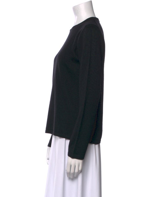 Henri Bendel Merino Wool Crew Neck Sweatshirt