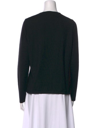 Henri Bendel Merino Wool Crew Neck Sweatshirt