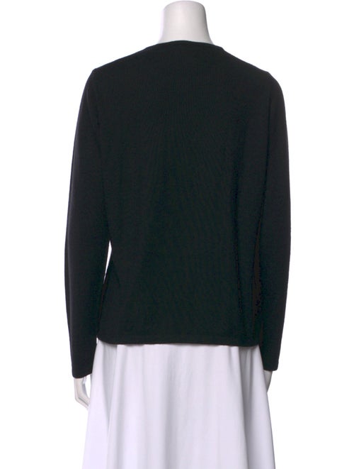 Henri Bendel Merino Wool Crew Neck Sweatshirt