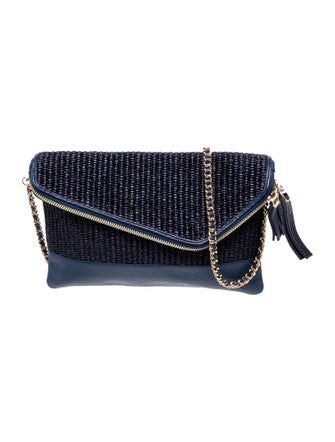 Henri Bendel Raffia Crossbody Bag