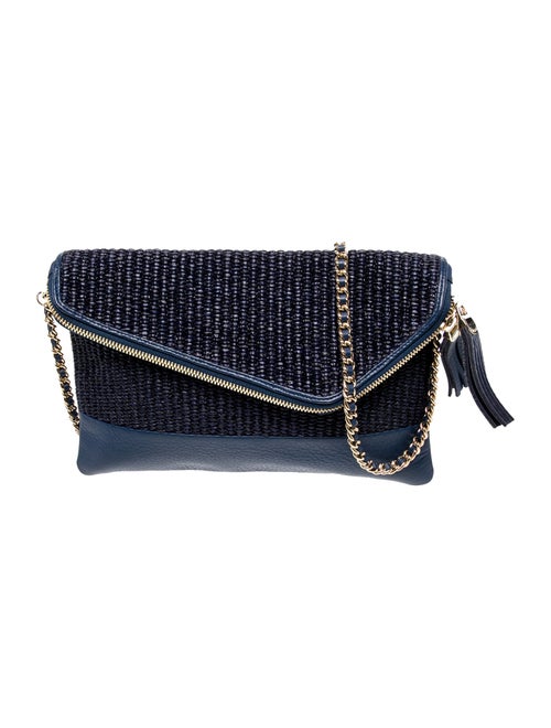 Henri Bendel Raffia Crossbody Bag
