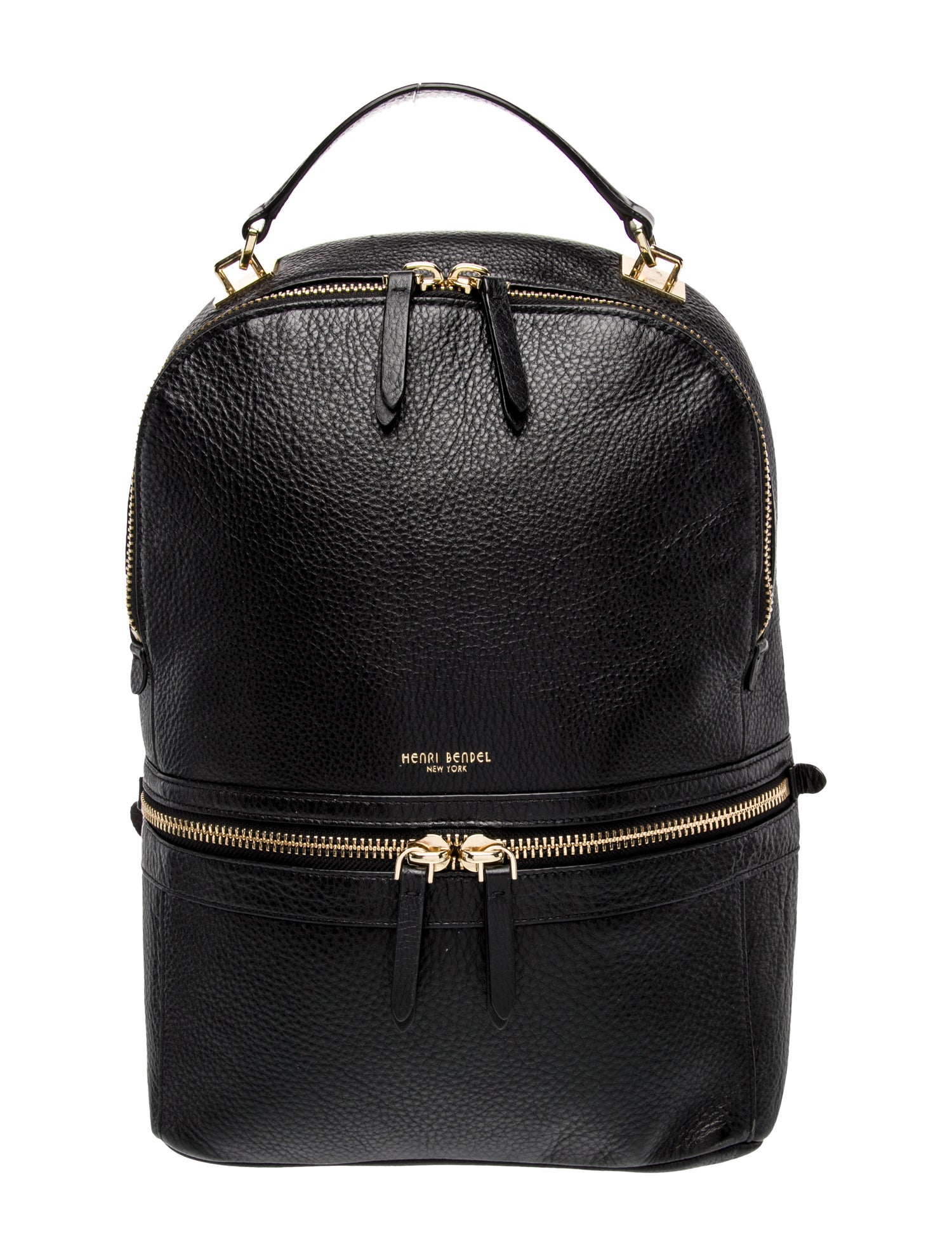 Henri Bendel Leather Backpack
