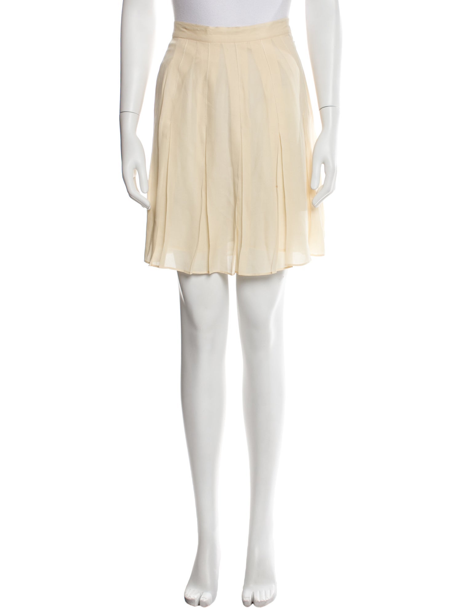 Henri Bendel Silk Mini Skirt