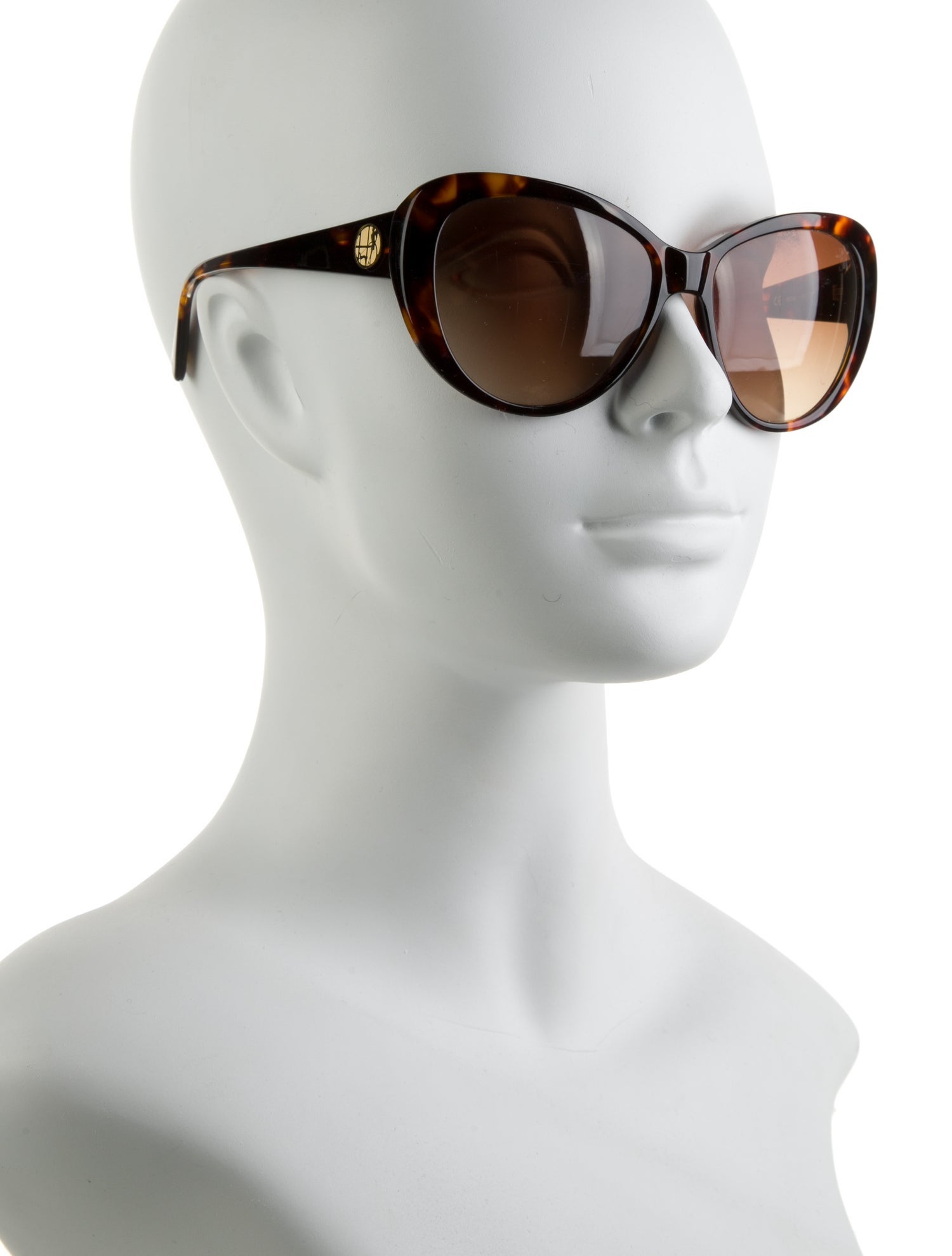 Henri Bendel Cat-Eye Gradient Sunglasses - Brown Sunglasses  display picture 3