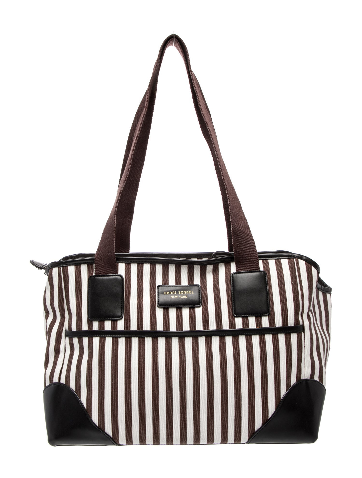 Henri Bendel Canvas Messenger Bag