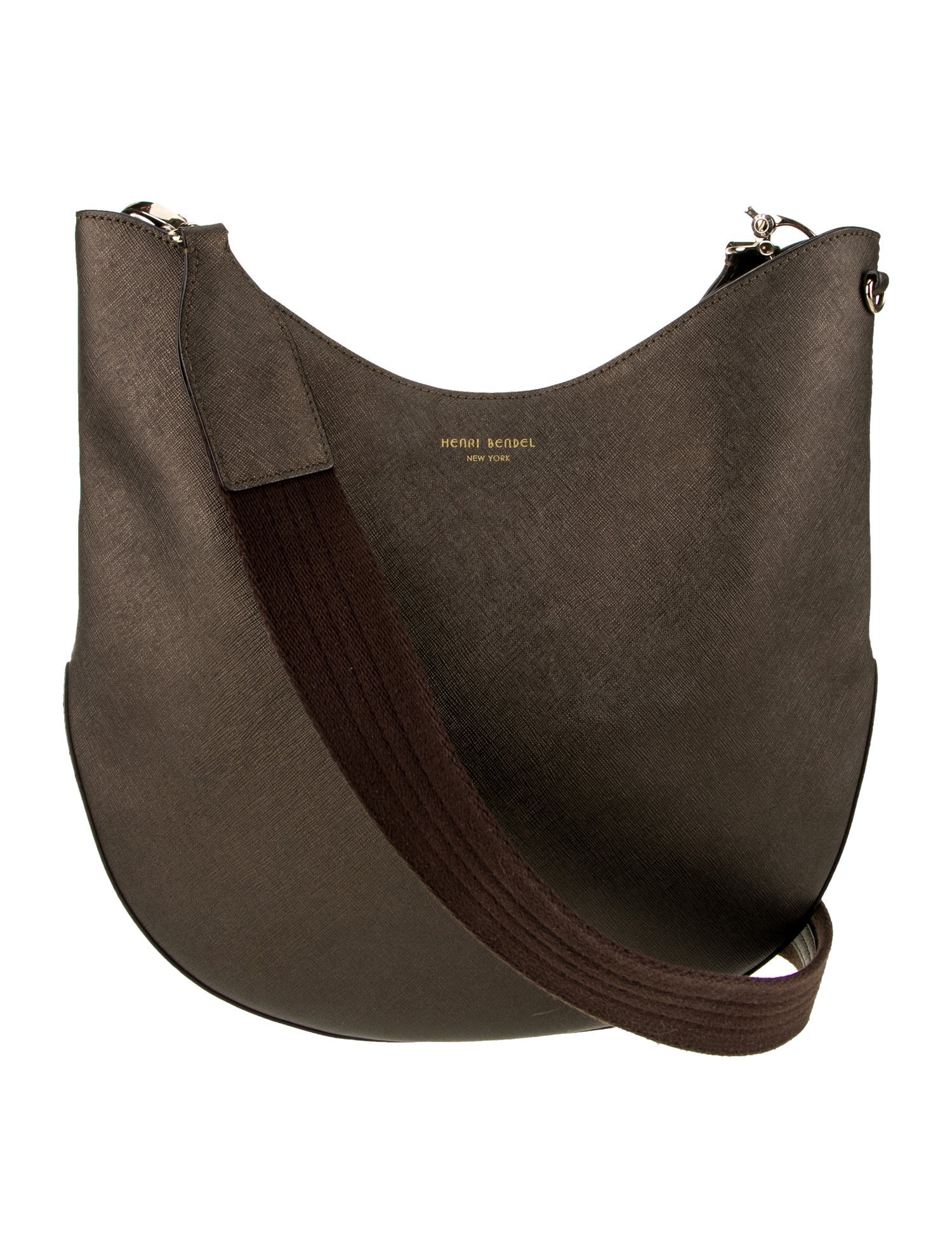 Henri Bendel Saffiano Leather Shoulder Bag