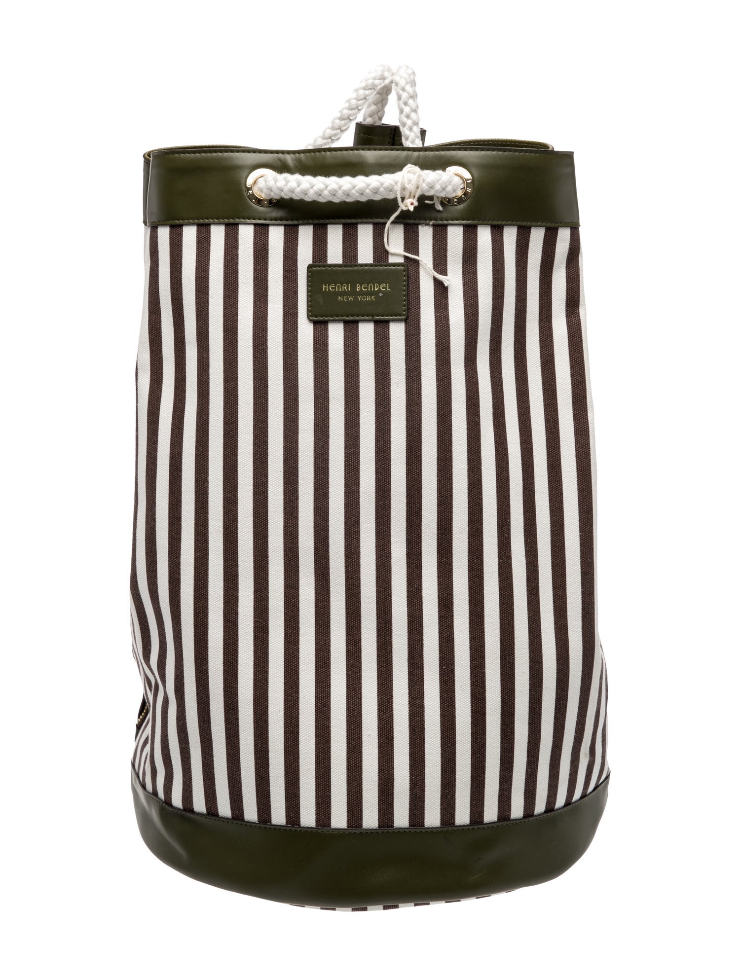 Henri Bendel Canvas Bucket Bag