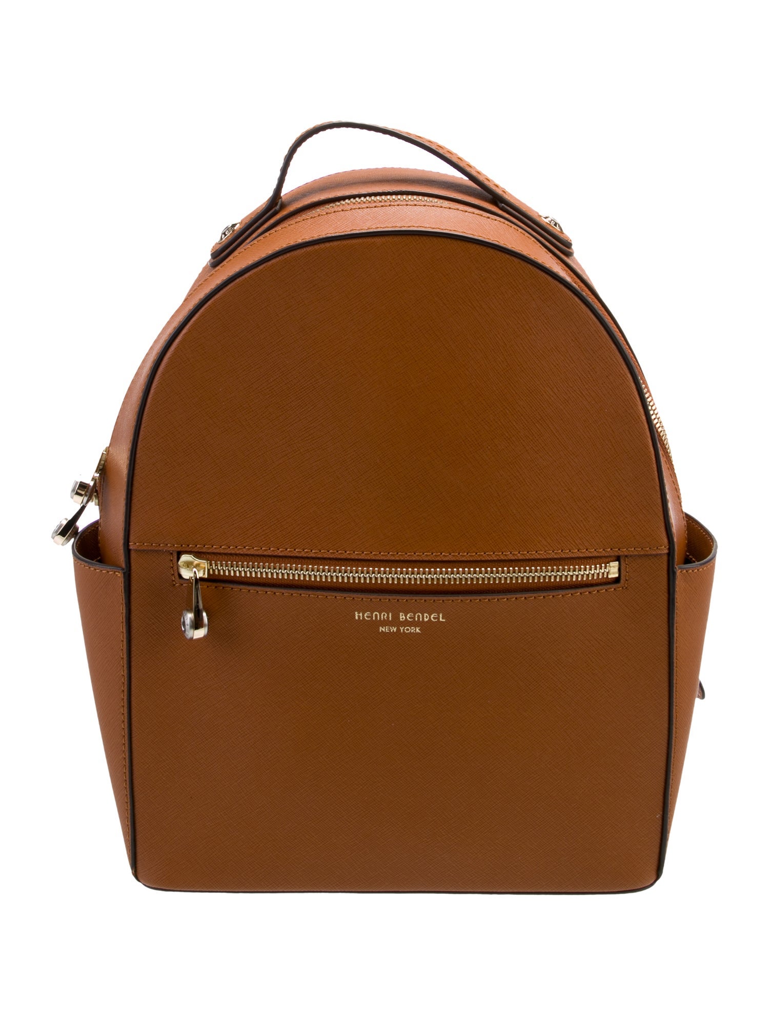 Henri Bendel Saffiano Leather Backpack