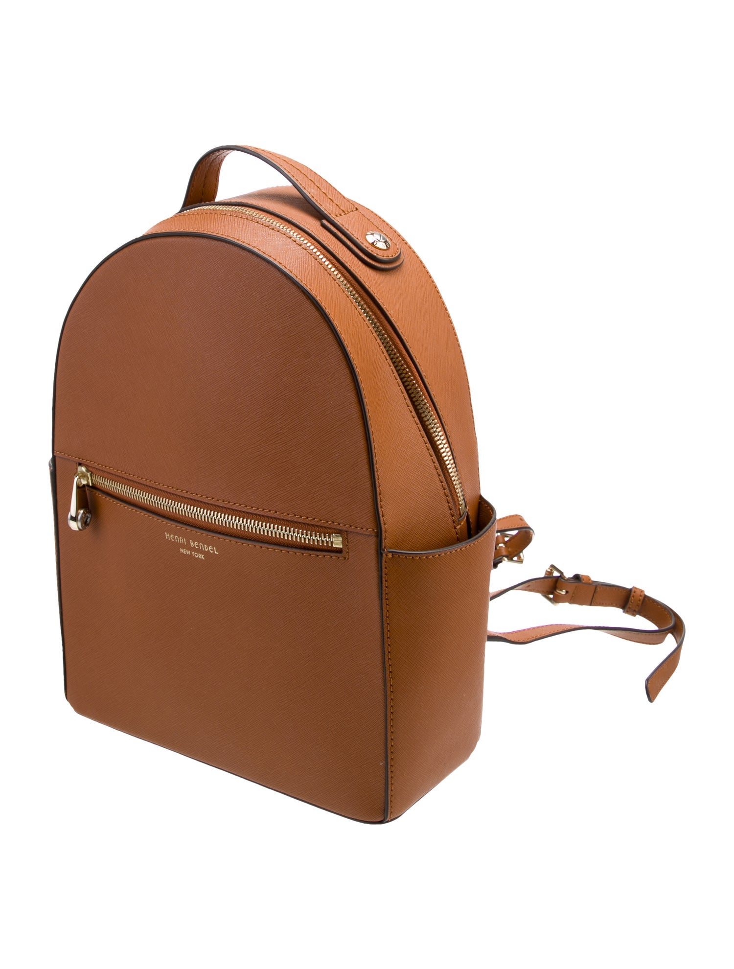 Henri Bendel Saffiano Leather Backpack