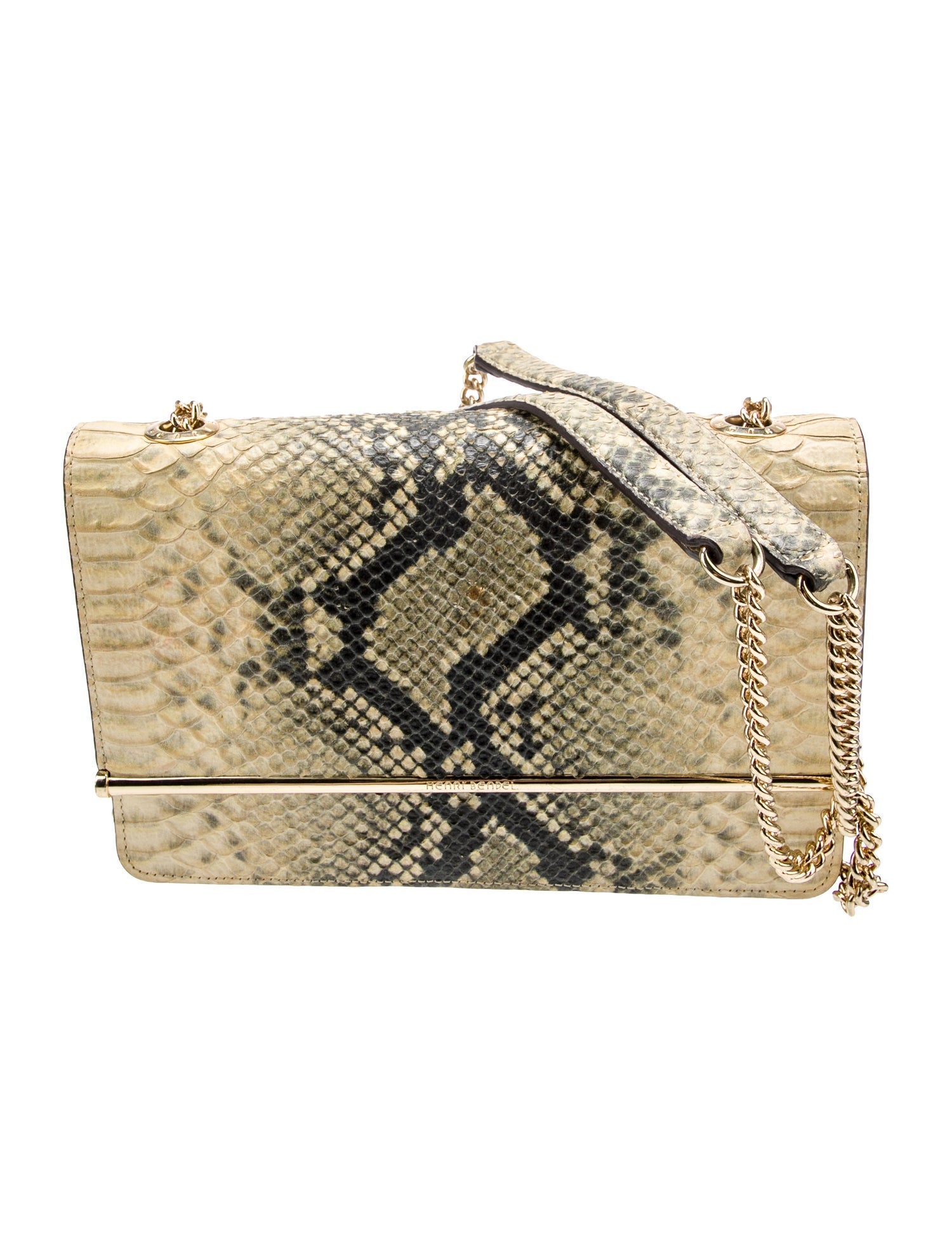Henri Bendel Python Minaudière