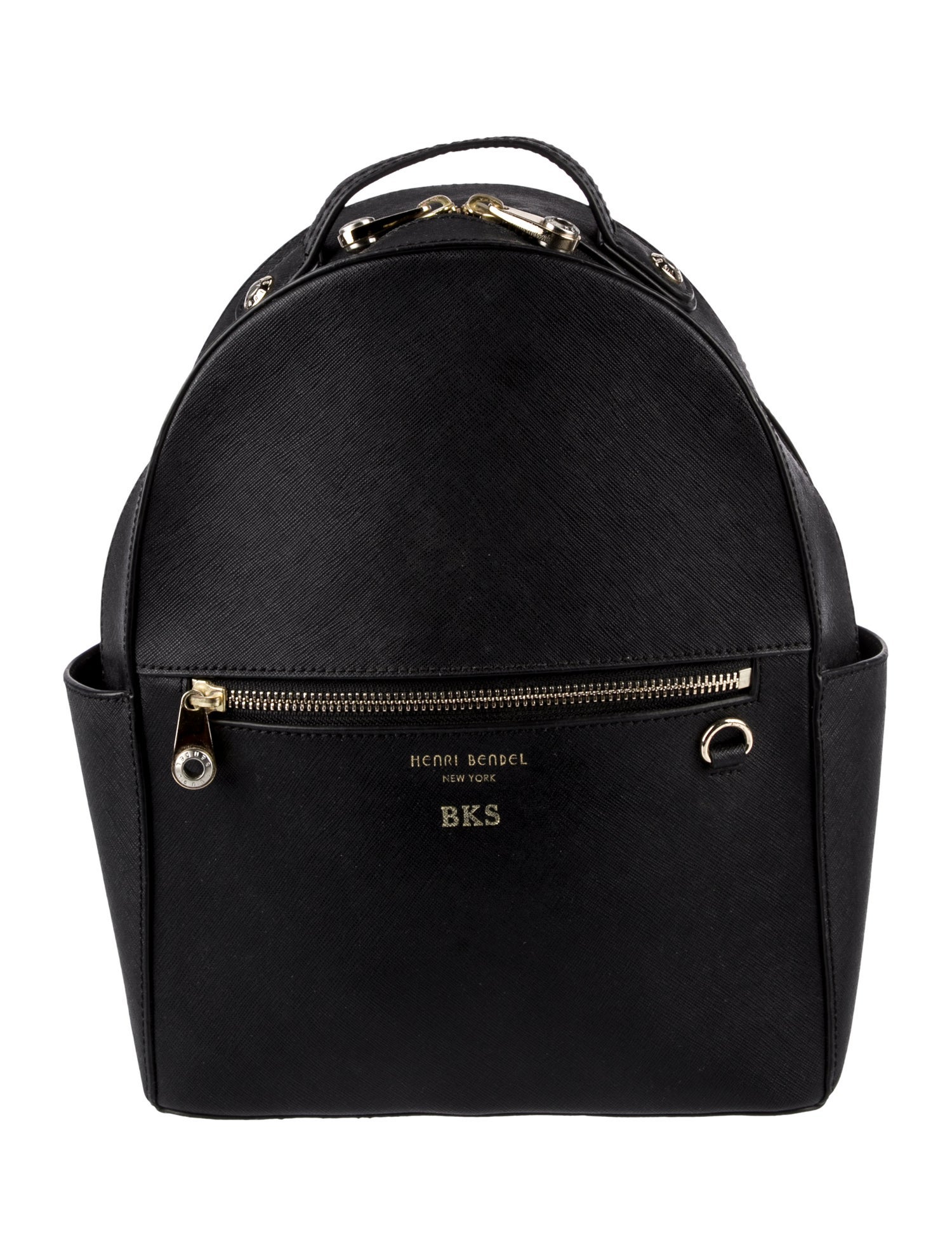 Henri Bendel Saffiano Leather Backpack