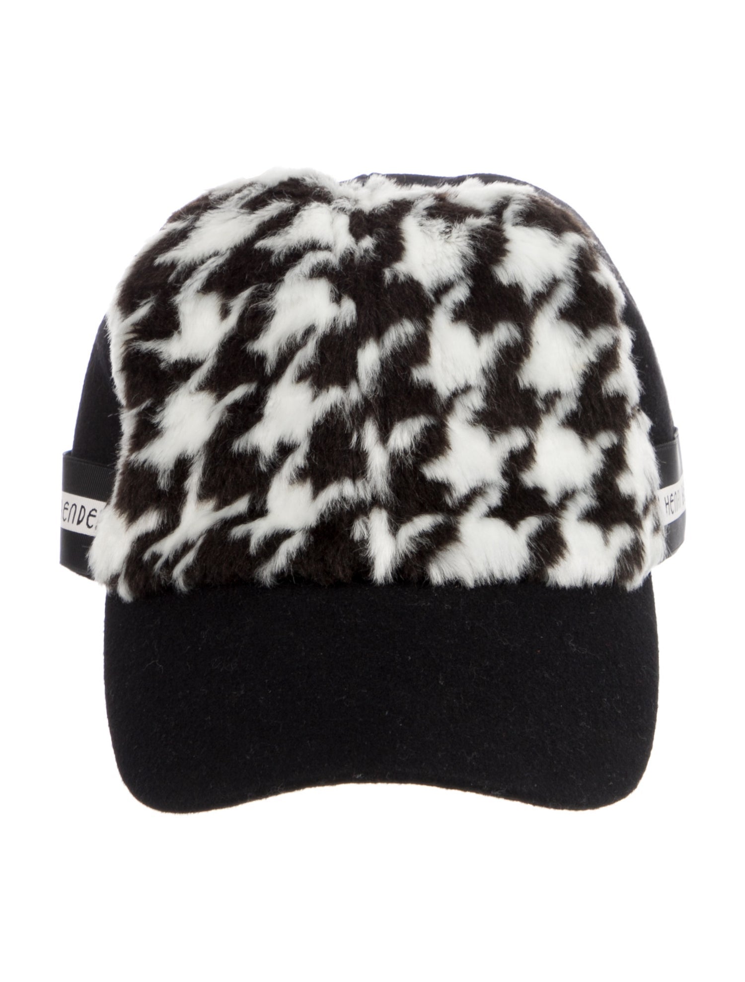 Henri Bendel Wool Printed Baseball Hat