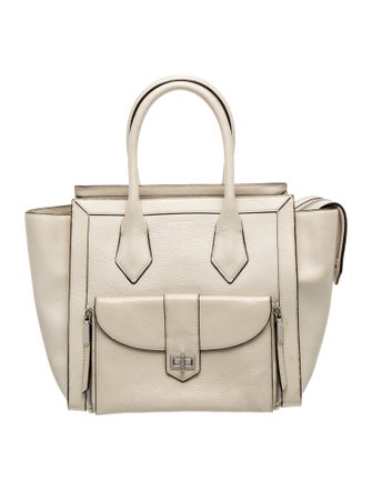 Henri Bendel Leather Top Handle Bag