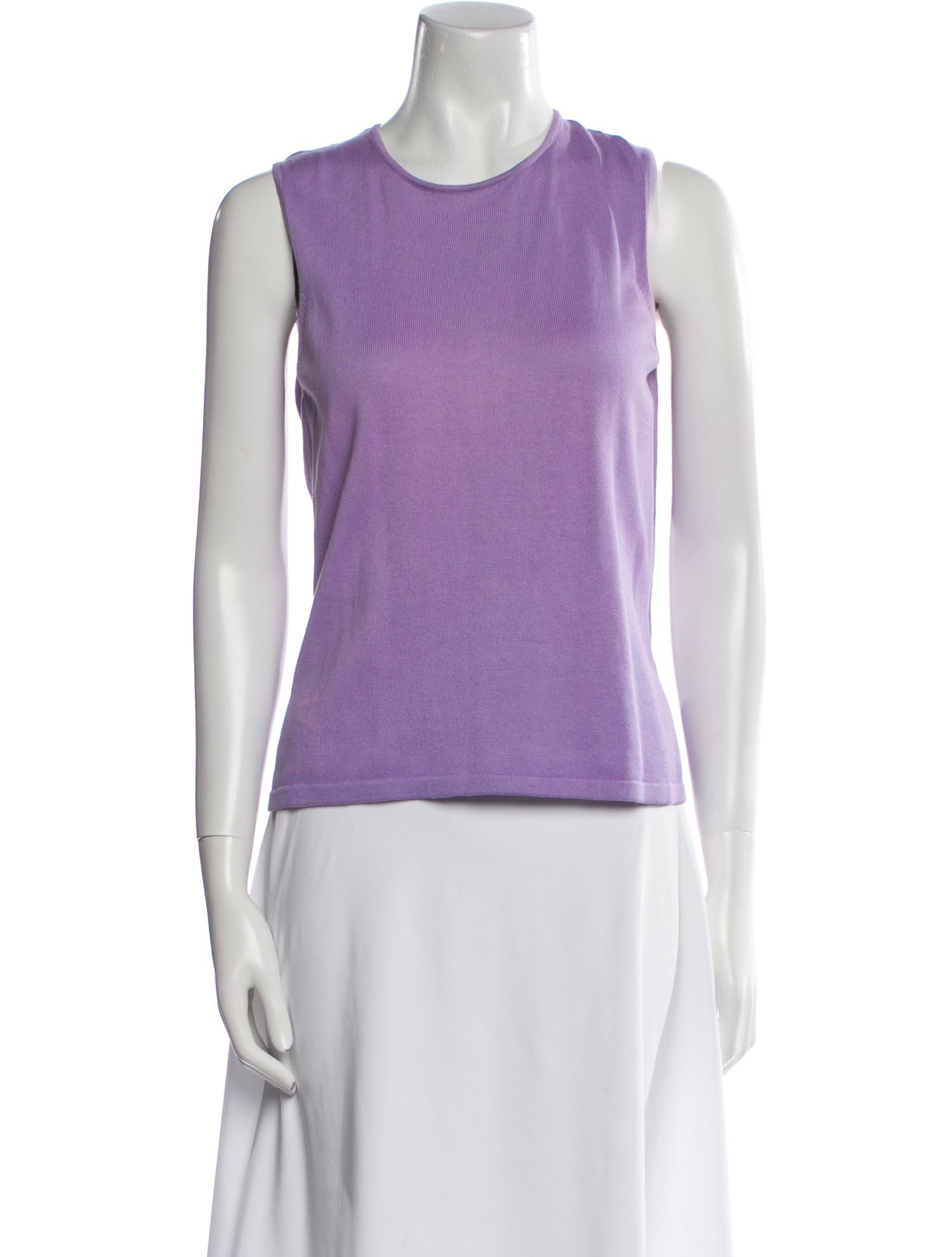 Henri Bendel Crew Neck Sleeveless Top