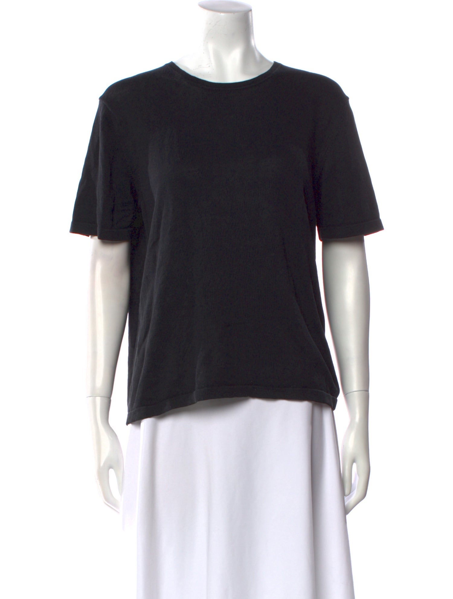 Henri Bendel Crew Neck Short Sleeve T-Shirt